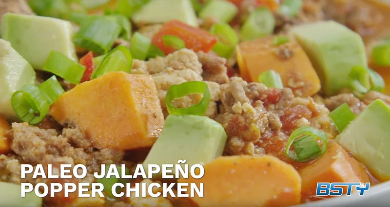 Paleo Jalapeño Popper Chicken 